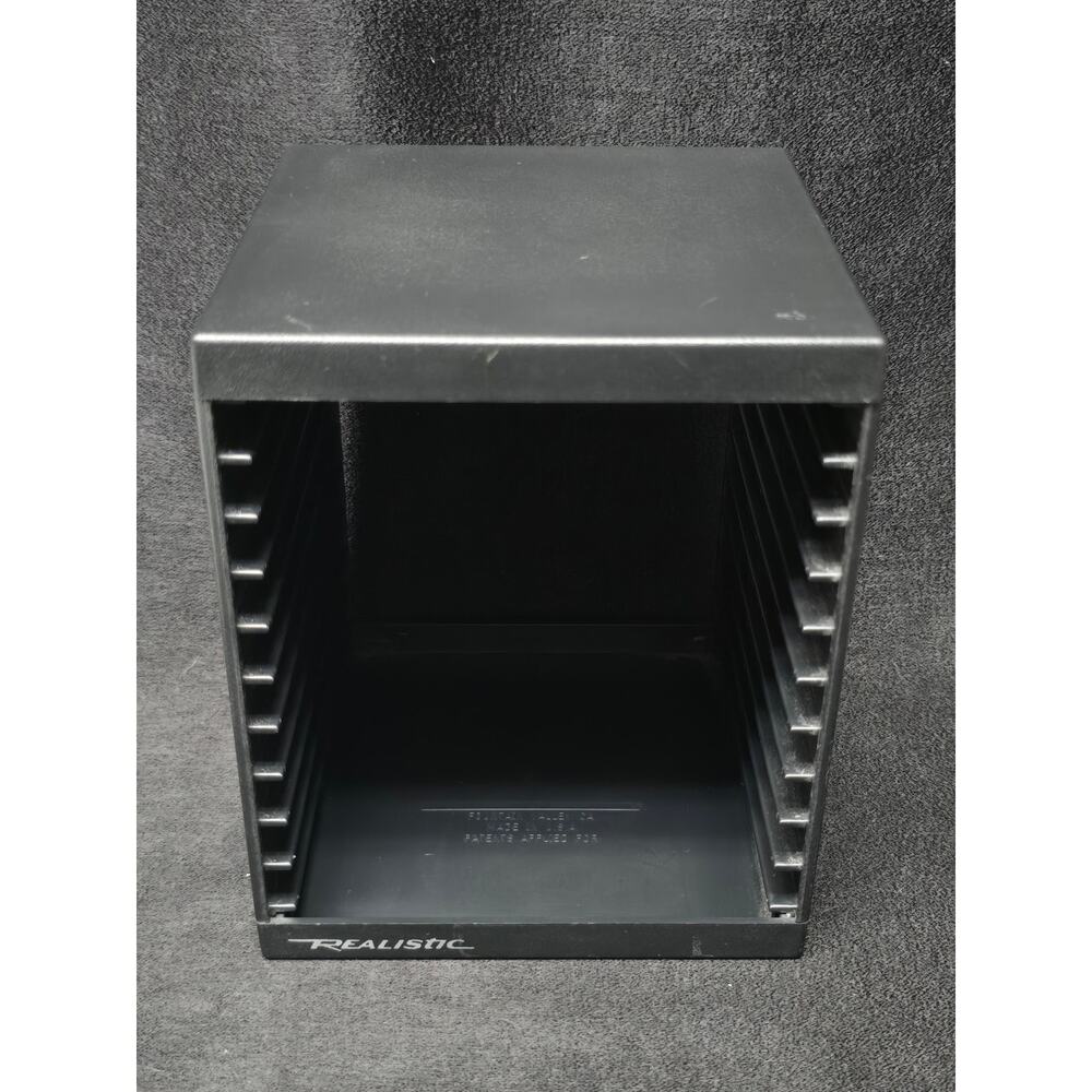 Realistic CD Holder Self Standing 10 Compact Disc Storage Rack - Picture 8 of 8